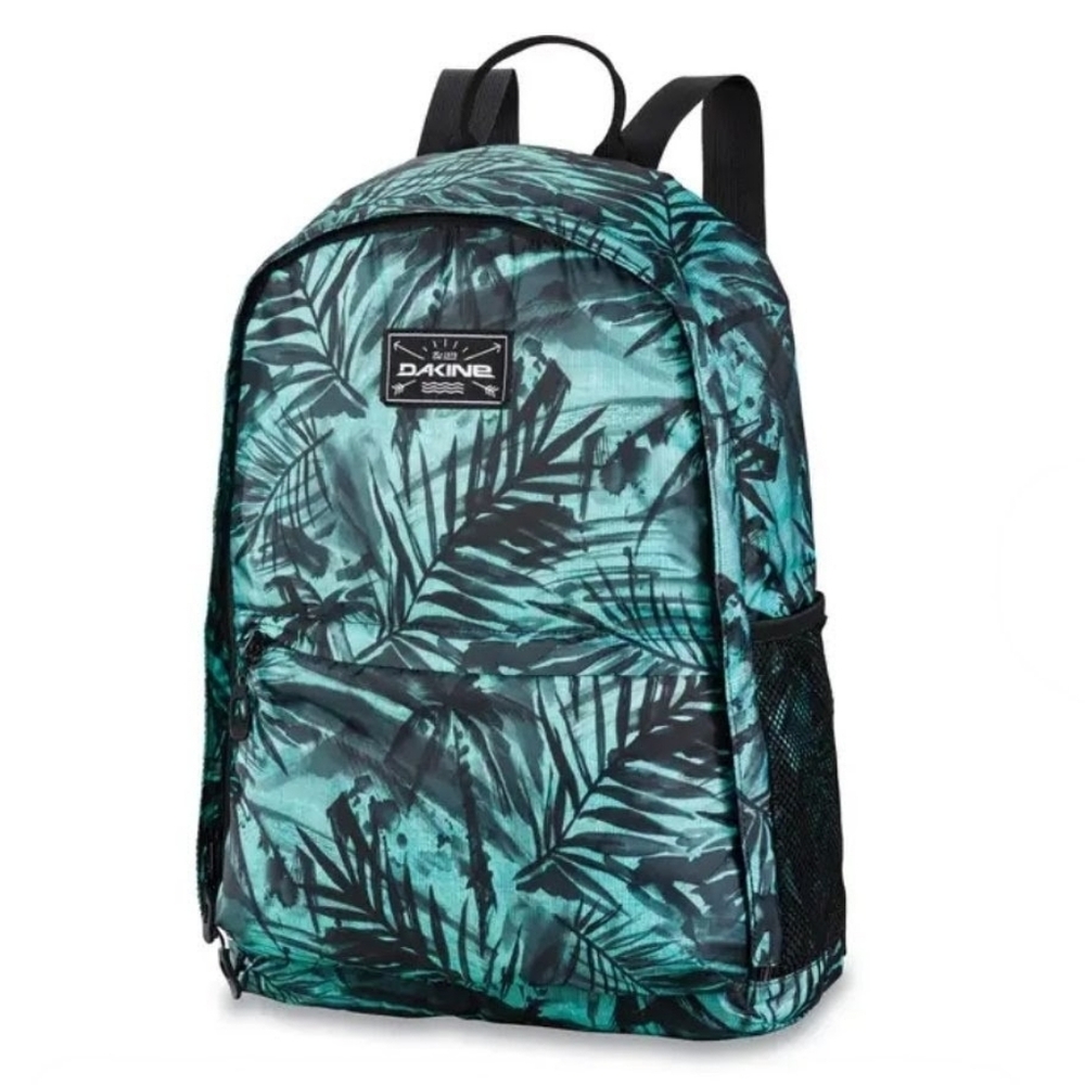 Dakine Stashable Backpack 20L Tropical Palm Tree Green Packable Thin